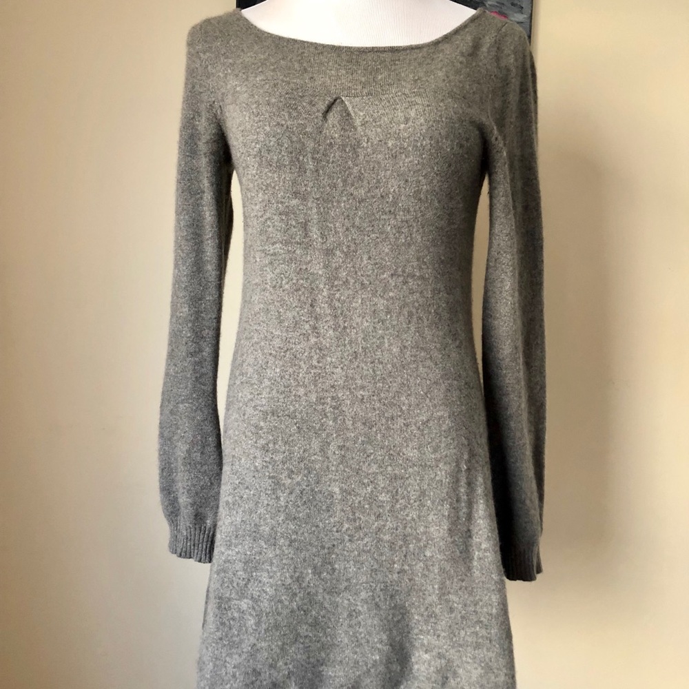 100% Cashmere Grey Dress